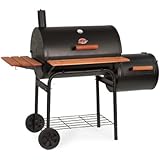 Char-Griller 1224 Smokin Pro 830 Square Inch Charcoal Grill with Side Fire Box