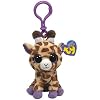 Ty 36507 - Safari Clip Beanie Boos, Schl�sselanh�nger Giraffe
