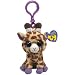 Beanie Boo Key Chain Giraffe Safari