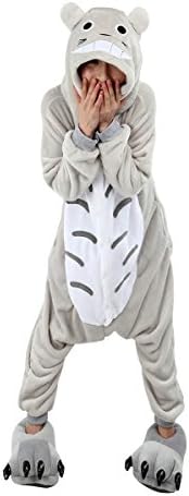 Molly Warm Kigurumi Pajamas Anime Cosplay Halloween Costume Onesie S Totoro