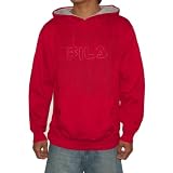 Mens FILA Pullover Hoodie Sweatshirt Jacket - Size: XL