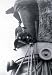 Two Men on William Penn Statue Philadelphia PA 12x18 Giclee on canvas