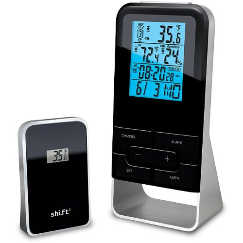 Shift3 Wireless Multichannel Projection Weather Station 13.95