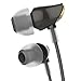 Easy Rock Rau0501 Luxury Zircon Stereo Headphones Headset 3.5mm in Ear Earphone Earbuds for Iphone Samsung with Mic and Remote (Black)