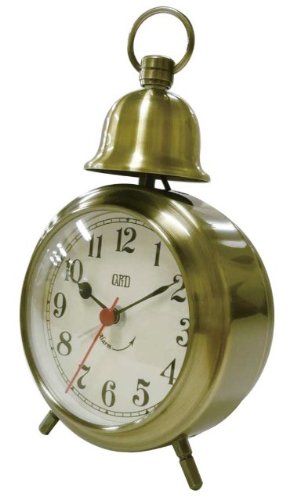 Capito (カピート) Little Single Bell Alarm Clock リトル シングルベル アラームクロック Brass ブラス 