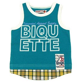 Biquette BOY（ビケットボーイ） 重ね着風タンクトップ （ブルー/サイズ110/男の子用）