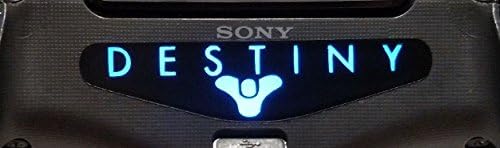 Coromax™ PS4 Game Dualshock Controller Vinyl Stickers LED Light Bar Skin Covers Decals Film for Sony Playstation 4 - Destiny King Guardian Ghost Edittion Logo [1pc]