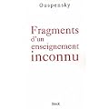 Fragments d'un enseignement inconnu