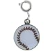 Baseball Clasp Charm