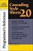 Books : Cascading Style Sheets 2.0 Programmer's Reference