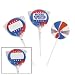 Personalized Patriotic Swirl Pops - Suckers & Pops