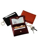 Royce Leather Wallet w Removable Key Ring