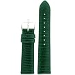 Watch Band Genuine Lizard Green Built-In Spring Bars 20 millimeter Watch Band Genuine Lizard Green Built-In Spring Bars 20 millimeter