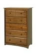 Beatrice 5 Drawer Chest In Oak Finish By Storkcraft Baby Furniture