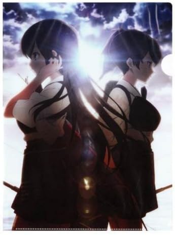 Kancolle Lawson Limited Original Clear File Akagi Kaga (single item) Japan F/S