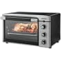 Oster TSSTTVMATT 6-Slice Convection Toaster Oven, Brushed Stainless Steel/Black