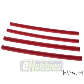 Du-Bro 437 1 8 Diameter Red Heat Shrink Tubing (4-Pack) from Du-Bro Heat Shrink Tubes