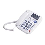 Coby CT-P820 Speakerphone with Caller ID and Data Port (White)