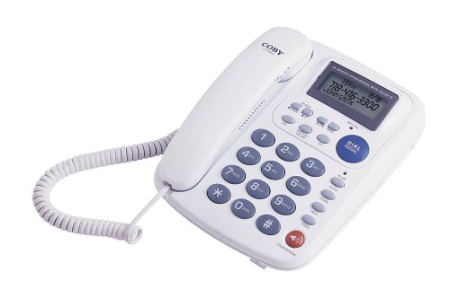 Coby CT P820 Speakerphone with Caller ID and Data Port