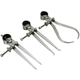 3 Inside Outside Divider Calipers Machinist Tools 4"