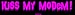 Kiss My Modem! Bumper Sticker