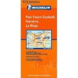 Michelin Map No. 573 Northern Spain (Pais Vasco/Euskadi,Navarra, La Rioja