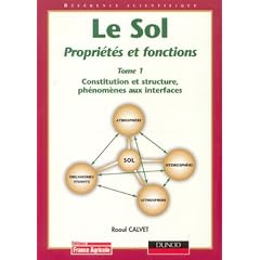 Le sol, propri�t�s et fonctions, tome 1 : Constitution et structure des sols, ph�nom�nes aux interfaces.