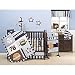 Kidsline 4-Piece American Sports Crib Set Basketball, Baseball & Football Design Kidsline 4-Piece American Sports Crib Set Basketball, Baseball & Football Design
