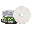 DVD+RW Discs, 4.7GB, 4x, Spindle, 30/Pack