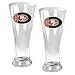 Great American Products San Francisco 49Ers Oval Pilsner Set Size: One Size
