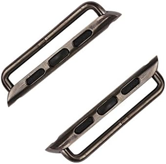 Apple Watch Band,Flying Eagle Premium Genuine Cowhide Leather Strap Wrist Band With Gun W Metal Clasp for Apple Watch & Sport & Edition[38mm][Classic Buckle & Modern Buckle]Khaki Strap