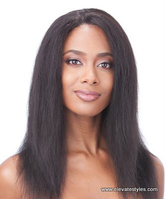 Saga Remy Lace Wig Jerry Curl Color #1