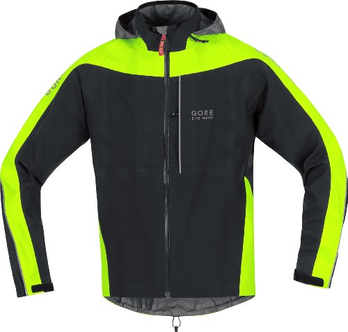 GORE BIKE WEAR Herren Jacke REVERSIBLE COSMO, black/neon yellow, M