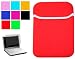 Reversible Soft Durable Neorpene Sleeve Case Compatible with Samsung NC10 Winchester 10.2-Inch Netbook + Screen Protector Kit - (Many Color Available)