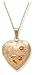Jewelry : 14k Yellow Gold #1 Grandma Heart Locket, 18"