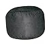 Black Bigfoot Footstool Urban Suede By Elite Furniture