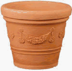Transatlantic Trading 3020 Siena Decor Terra Cotta Planter 15"