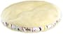 Crazy Pet, Retro-Regal Round Dog Bed, Medium, Cream