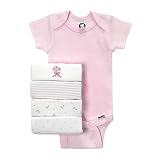  : Gerber 5-pk. Tonal Onesies - Pink