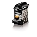 Nespresso Pixie Titan XN3005 Krups  - Cafetera monodosis (19 bares, Apagado autom�tico, Sistema calentamiento r�pido)