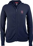 New York Mets Women's Long Sleeve Full Zip Hooded Sweatshirt