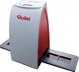 Rollei DF-S 50 (5 Megapixel Dia/Negativscanner, 1800 DPI, 48-Bit Farbtiefe, One Button Scanfunktion, inkl - 1 Schlitten f&uuml;r Farbnegative und 1 Schlitten f&uuml;r Dias, Reinigungsb&uuml;rste und USB-Kabel) - Rollei