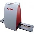 Rollei DF-S 50 (5 Megapixel Dia/Negativscanner, 1800 DPI, 48-Bit Farbtiefe, One Button Scanfunktion, inkl. 1 Schlitten f�r Farbnegative und 1 Schlitten f�r Dias, Reinigungsb�rste und USB-Kabel)