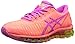 ASICS Women's Gel Quantum 360 Running Shoe, Flash Coral/Pink Glow/Flash Yellow, 8 M US