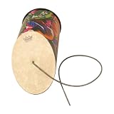 Remo 7 x 16 Pre-Tuned Spring Drum with Angled End, Tropical Leaf Finish