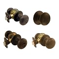 Flat Ball Bronze Lockset