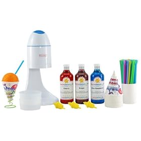 Hawaiian Shaved Ice and Snow Cone Machine Party Package ice cream cone makers Hawaiian Shaved Ice and Snow Cone Machine Party Package