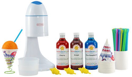 Hawaiian Shaved Ice and Snow Cone Machine Party Package