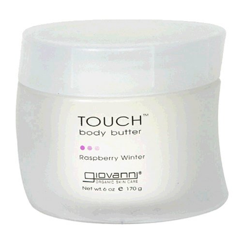Giovanni Touch Body Butter, Raspberry Winter, 6-Ounce Jar (Pack of 2)