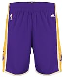 adidas Los Angeles Lakers Purple Swingman Shorts (X-Large)